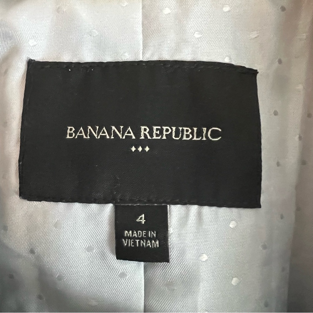 Banana Republic Gray Waffle Weave Blazer - Picture 6 of 10